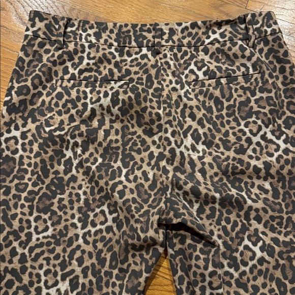 LOFT Leopard Print Pants - Picture 4 of 6